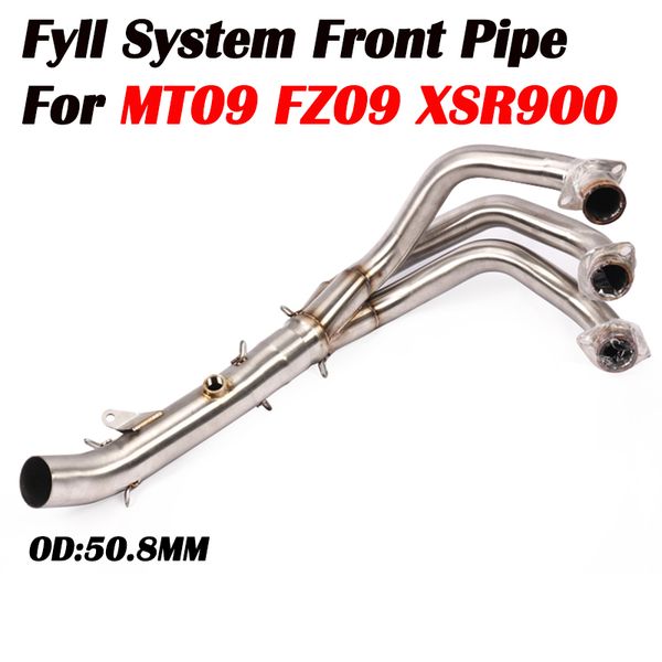 51mm new motorcycle exhaust muffler pipe modified slip-on for mt09 mt-09 fz-09 tracer 2014 2015 2016 2017 2018 years
51mm new motorcycle exhaust muffler pipe modified slip-on for mt09 mt-09 fz-09 tracer 2014 2015 2016 2017 2018 years