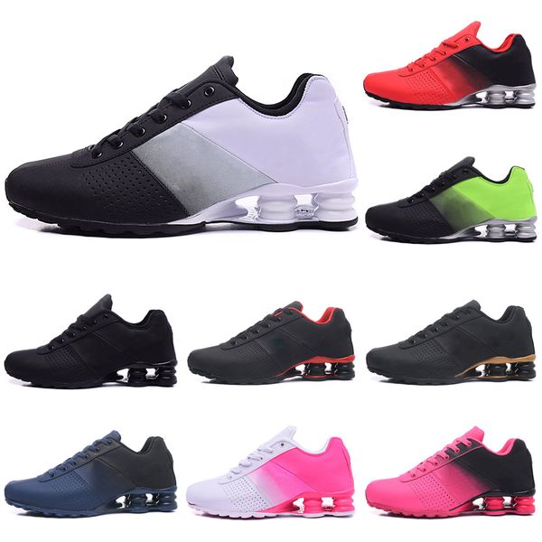 2019 New Shox Deliver 809 Running shoes for Men Women grey red black white gold Shox Mens Fashion Trainer Sneaker Tennis Shoes