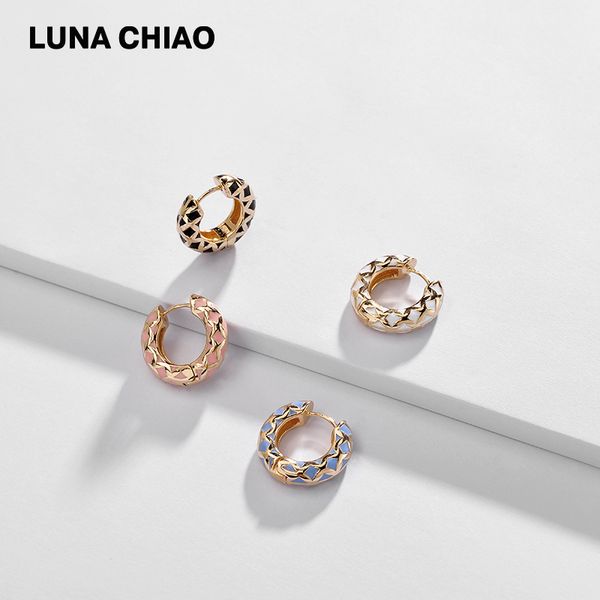 luna chiao bijoux accessories jewelry wholesale enameled cooper hoop earring mini ear cuff for women, Golden
luna chiao bijoux accessories jewelry wholesale enameled cooper hoop earring mini ear cuff for women, Golden