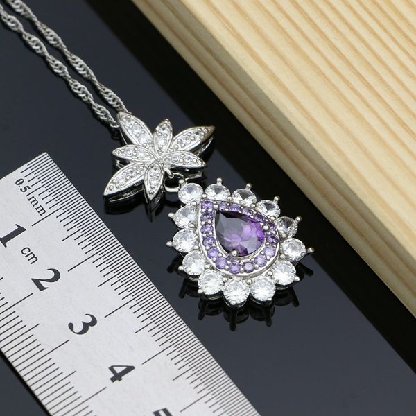 bridal purple cubic zirconia white crystal jewelry sets costume jewelry kits for women earrings/pendant/necklace/rings/bracelet, Slivery;golden
bridal purple cubic zirconia white crystal jewelry sets costume jewelry kits for women earrings/pendant/necklace/rings/bracelet, Slivery;golden