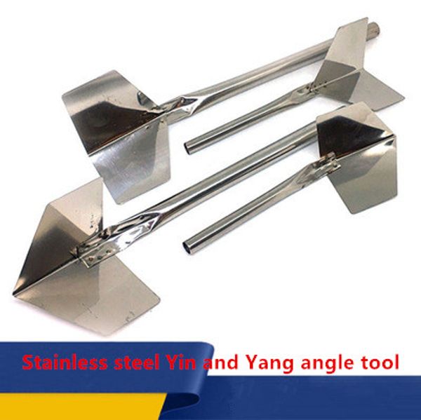 right angle yin yang planer sanding with handle stainless steel putty knife paint scraper blade wall plaster construction tools
right angle yin yang planer sanding with handle stainless steel putty knife paint scraper blade wall plaster construction tools