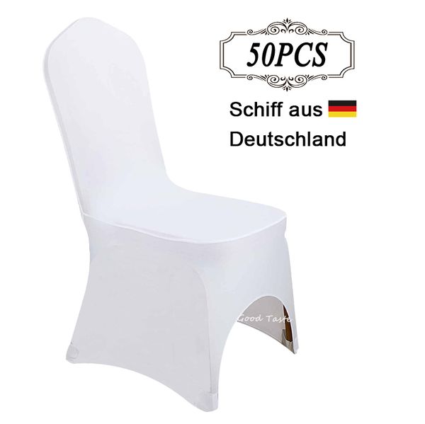 sent from germany 50pcs universal polyester spandex stretch chair covers for house de chaise mariage decoration in event supply
sent from germany 50pcs universal polyester spandex stretch chair covers for house de chaise mariage decoration in event supply