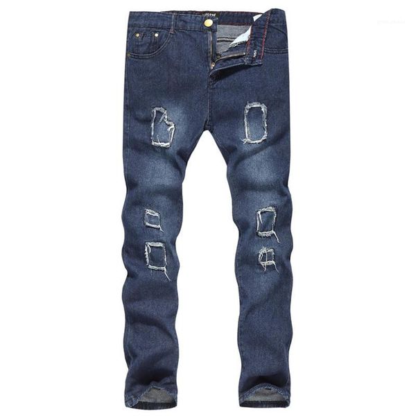 washed jeans frayed slim long casual trousers hip hop style cings new arrival mens designer vintage, Blue
washed jeans frayed slim long casual trousers hip hop style cings new arrival mens designer vintage, Blue