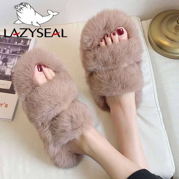 lazyseal natural fur women slippers shoes new fur slippers home slides ladies furry indoor flip flops fluffy women shoes, Black
lazyseal natural fur women slippers shoes new fur slippers home slides ladies furry indoor flip flops fluffy women shoes, Black