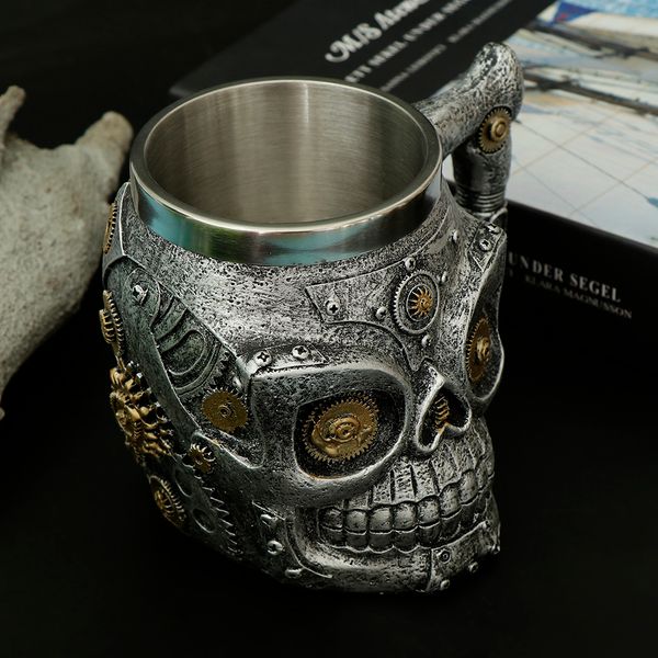 viking beer mug stainless steel skull beer tankard glass cup gift for him/ men/ fathers day
viking beer mug stainless steel skull beer tankard glass cup gift for him/ men/ fathers day