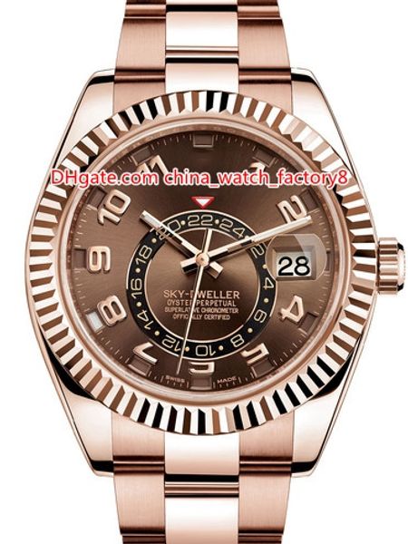 8 style selling 42mm sky-dweller gmt workin 326935 326938 326933 18k gold asia 2813 movement automatic mens watch watches, Slivery;brown
8 style selling 42mm sky-dweller gmt workin 326935 326938 326933 18k gold asia 2813 movement automatic mens watch watches, Slivery;brown