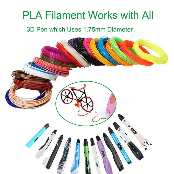 5m 20 colors 3d pen filament pla 1.75mm plastic rubber printing filaments for 3d printer vh99, Black;red
5m 20 colors 3d pen filament pla 1.75mm plastic rubber printing filaments for 3d printer vh99, Black;red