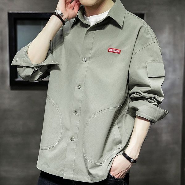 2020 spring new brand mens long sleeve turn down collar casual shirts single breasted loose plus size fashion male open stitch, White;black
2020 spring new brand mens long sleeve turn down collar casual shirts single breasted loose plus size fashion male open stitch, White;black