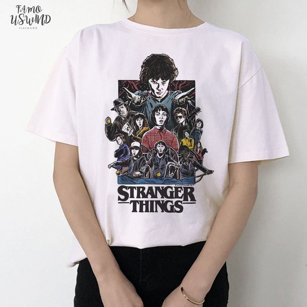stranger things 3 t shirt women new tshirt eleven gothic female clothing hip hop femme 2020 streetwear cartoon funny, White
stranger things 3 t shirt women new tshirt eleven gothic female clothing hip hop femme 2020 streetwear cartoon funny, White