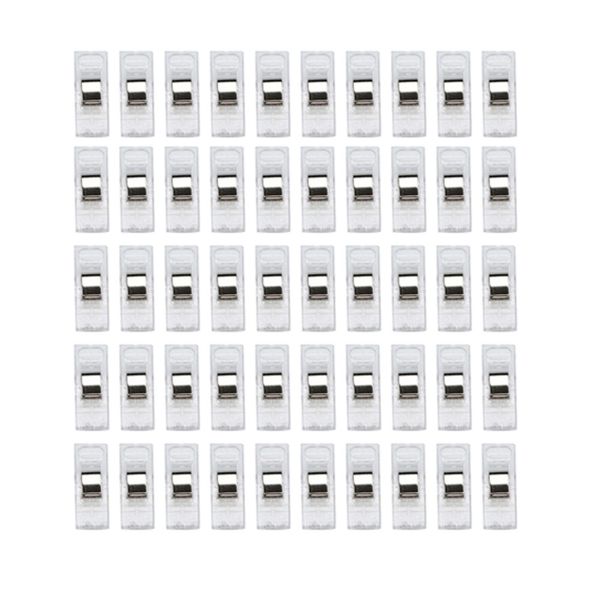 50 pcs job foot case clear sewing craft quilt binding plastic clips clamps pack diy crafts patchwork sewing clip z5
50 pcs job foot case clear sewing craft quilt binding plastic clips clamps pack diy crafts patchwork sewing clip z5