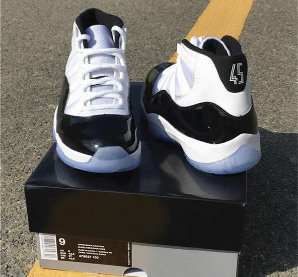 2019 release 11 xi 45 concord basketball shoes 11s for men sports sneakers authentic quality come with original box
2019 release 11 xi 45 concord basketball shoes 11s for men sports sneakers authentic quality come with original box