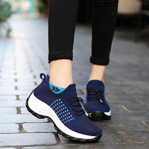 plus size sock trainers shoes womens shoes sports platform sneakers sport woman thick sole high women's running blue a573
plus size sock trainers shoes womens shoes sports platform sneakers sport woman thick sole high women's running blue a573