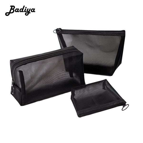 women travel cosmetic bag casual zipper make up transparent mesh makeup case organizer storage pouch toiletry beauty wash bags
women travel cosmetic bag casual zipper make up transparent mesh makeup case organizer storage pouch toiletry beauty wash bags