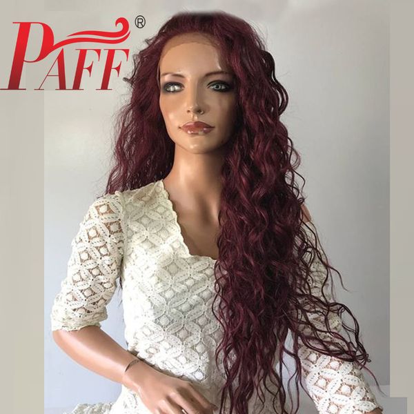 paff 13*4 99j red loose wave lace frontal wig burgundy lace front human hair wig pre plucked natural hairline brazilian remy wig, Black;brown
paff 13*4 99j red loose wave lace frontal wig burgundy lace front human hair wig pre plucked natural hairline brazilian remy wig, Black;brown