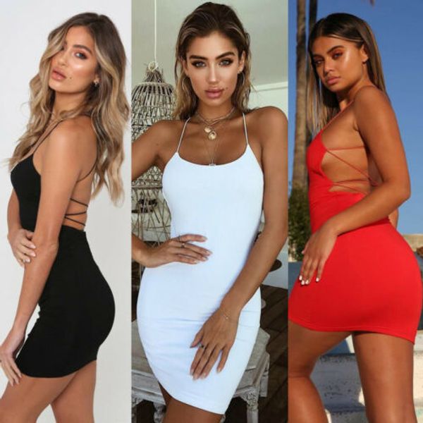 2019 dress women's bodycon backless sleeveless evening party club short mini dress, Black;gray
2019 dress women's bodycon backless sleeveless evening party club short mini dress, Black;gray