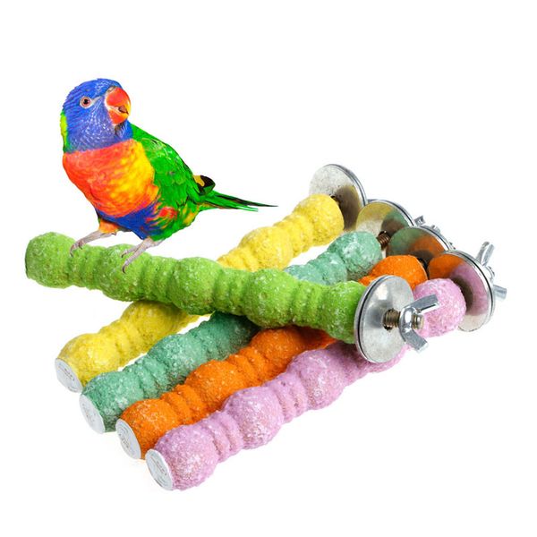 2x12/2x16cm bird parrot bites chew toys colored emery middle stand platform cage cockatiel birds supplies random color c42
2x12/2x16cm bird parrot bites chew toys colored emery middle stand platform cage cockatiel birds supplies random color c42