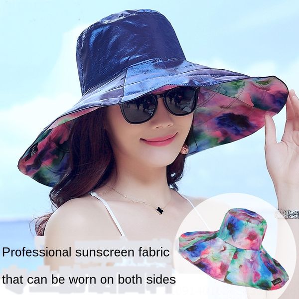 sun women's double-sided foldable hood sunshade hat sun-proof and sunshade all-match cool hat, Blue;gray
sun women's double-sided foldable hood sunshade hat sun-proof and sunshade all-match cool hat, Blue;gray