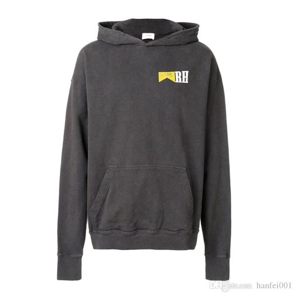 18fw rhude dark gray hoodies fashion do old hooded pullover sweatshirt street casual sweater hflswy181, Black
18fw rhude dark gray hoodies fashion do old hooded pullover sweatshirt street casual sweater hflswy181, Black