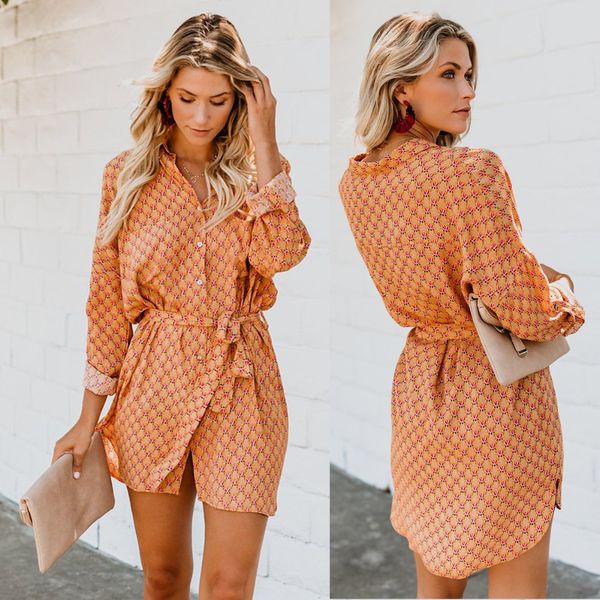 women casual dresses pockets elegant fashion women lady slim shirt dress sunshading chic bohemian print dress lapel collar, Blue;gray
women casual dresses pockets elegant fashion women lady slim shirt dress sunshading chic bohemian print dress lapel collar, Blue;gray
