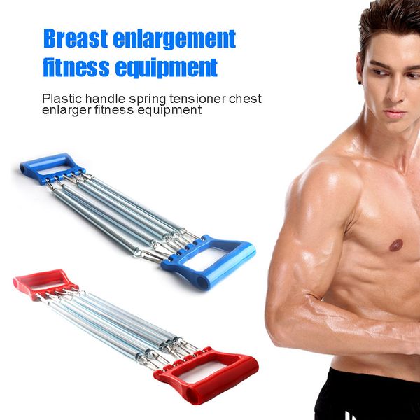 new chest arm expander plastic handle hand gripper arm pull bar weight exerciser with 5 springs lmh66
new chest arm expander plastic handle hand gripper arm pull bar weight exerciser with 5 springs lmh66