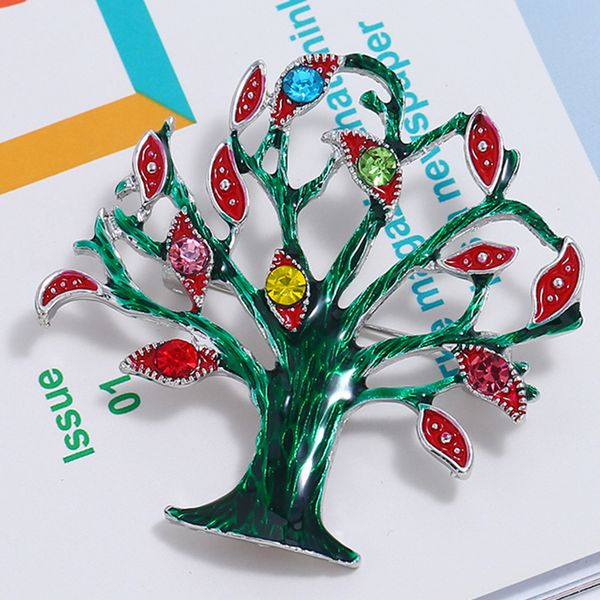 fashion-european and american popular oil drop life tree brooch with diamond devil's eye brooch silk scarf buckle is popular, Gray
fashion-european and american popular oil drop life tree brooch with diamond devil's eye brooch silk scarf buckle is popular, Gray