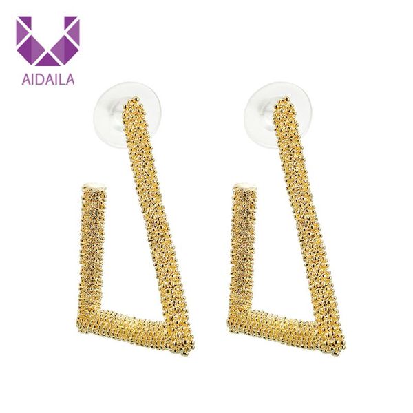 triangle earring gold earrings for women alloy material punk style hoop earrings female fashion jewelry women accessories bijoux, Golden
triangle earring gold earrings for women alloy material punk style hoop earrings female fashion jewelry women accessories bijoux, Golden