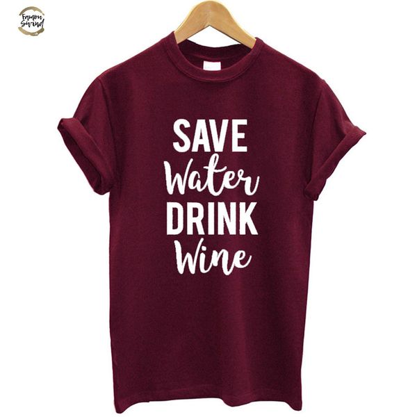 womens t shirt kato printing saving water women drink wine t shirt plus size summer female shirt femme camisa female clothing, White
womens t shirt kato printing saving water women drink wine t shirt plus size summer female shirt femme camisa female clothing, White