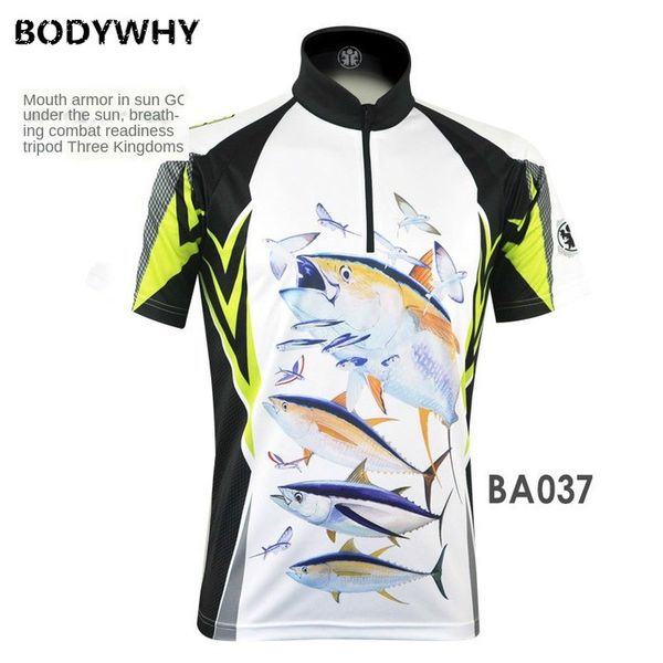 new men fishing clothes sun protection clothes t shirt quick-drying cycling clothing sunscreen clothing summer wicking digital, White;black
new men fishing clothes sun protection clothes t shirt quick-drying cycling clothing sunscreen clothing summer wicking digital, White;black