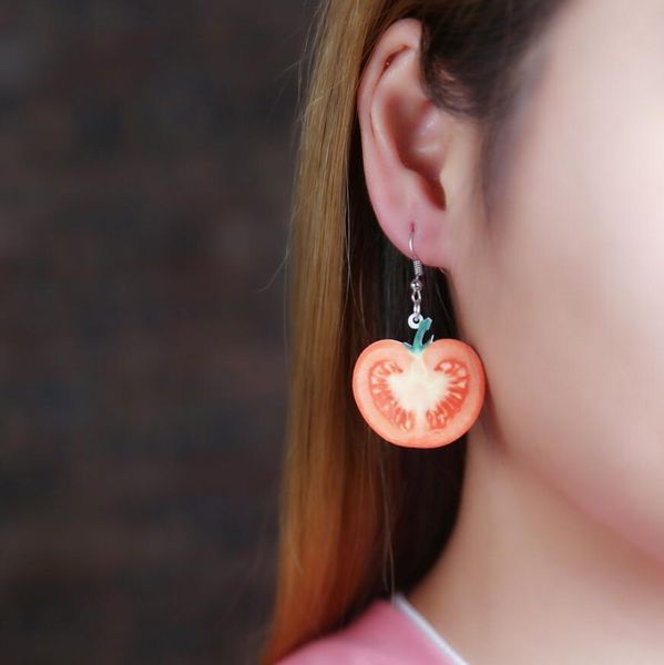 cute fruit earrings food dangle drop earrings for women girl acrylic fruit earring strawberry watermelon oranges tomatoes jewelry, Silver
cute fruit earrings food dangle drop earrings for women girl acrylic fruit earring strawberry watermelon oranges tomatoes jewelry, Silver