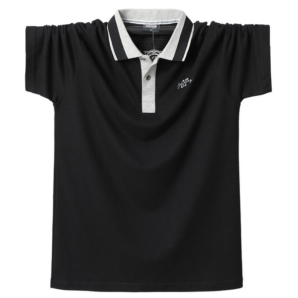 summer extra large lapel 2020 men's short sleeve 95% cotton shirt men's business casual embroidered shirt, White;black
summer extra large lapel 2020 men's short sleeve 95% cotton shirt men's business casual embroidered shirt, White;black