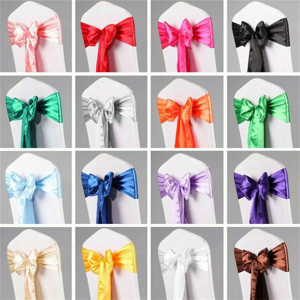 20pcs 17x275cm satin chair sashes bow sash for wedding and events supplies party decoration chair cover sash
20pcs 17x275cm satin chair sashes bow sash for wedding and events supplies party decoration chair cover sash