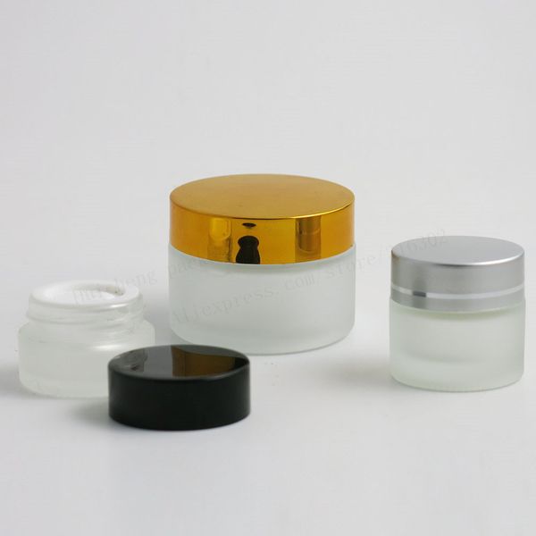 Пустые 30г 20г 15г 10г 5г Frost Glass Cream Jar с серебром золото черными крышками 1OZ Glass Container косметической упаковки
Пустые 30г 20г 15г 10г 5г Frost Glass Cream Jar с серебром золото черными крышками 1OZ Glass Container косметической упаковки