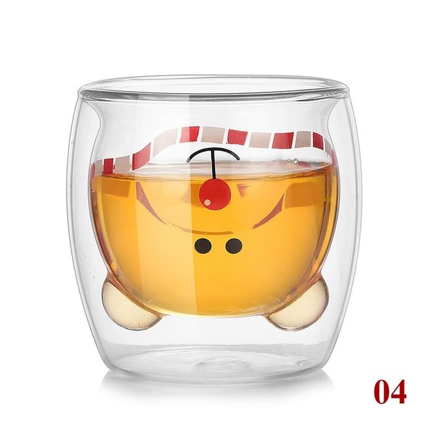 230ml cute creative animal shaped double layer glass transparent whiskey sglass office coffee drink cups gla-17
230ml cute creative animal shaped double layer glass transparent whiskey sglass office coffee drink cups gla-17