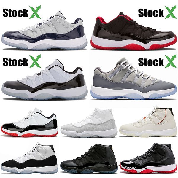concord low bred 11s men women basketball shoes cool grey vast grey metallic silver platinum tint mens designer sneakers 36-47
concord low bred 11s men women basketball shoes cool grey vast grey metallic silver platinum tint mens designer sneakers 36-47