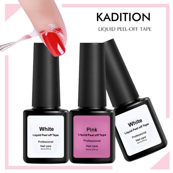 kadition peel off base coat white nails design liquid nail art glue tool easy clean base coat defender care primer gel tape, Red;pink
kadition peel off base coat white nails design liquid nail art glue tool easy clean base coat defender care primer gel tape, Red;pink