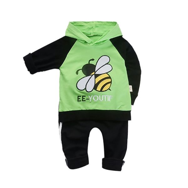 autumn set baby boys girls long sleeve bee pattern hoodie sweatshirt +pants trouser costume set new arrival, White
autumn set baby boys girls long sleeve bee pattern hoodie sweatshirt +pants trouser costume set new arrival, White