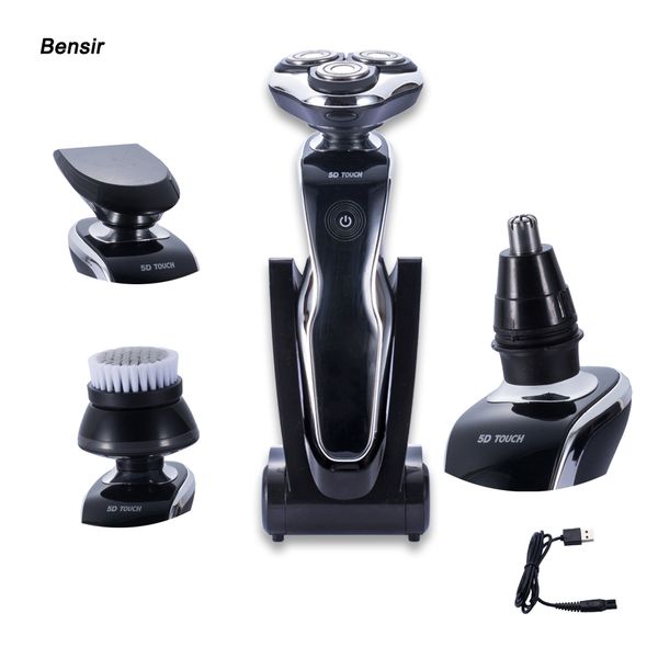 bensir 5d 4 in 1 multifunctional usb rechargeable electric shaver for men electric razor led indicator waterproof global use 
bensir 5d 4 in 1 multifunctional usb rechargeable electric shaver for men electric razor led indicator waterproof global use