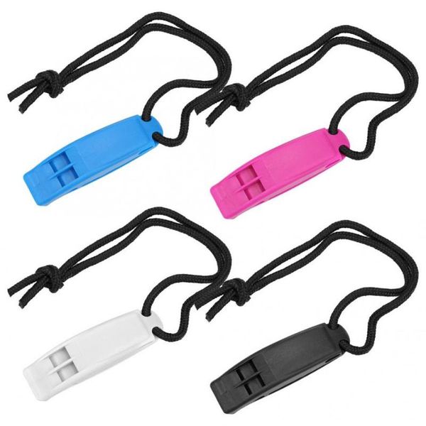 camping hiking whistle plastic outdoor safety whistle survival tool safety with lanyard multifunction team sports tool
camping hiking whistle plastic outdoor safety whistle survival tool safety with lanyard multifunction team sports tool