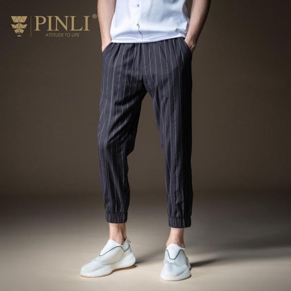 pinli 2020 summer new slim striped straight elastic trouser legs business casual men youth casual pants b202717320, Black
pinli 2020 summer new slim striped straight elastic trouser legs business casual men youth casual pants b202717320, Black