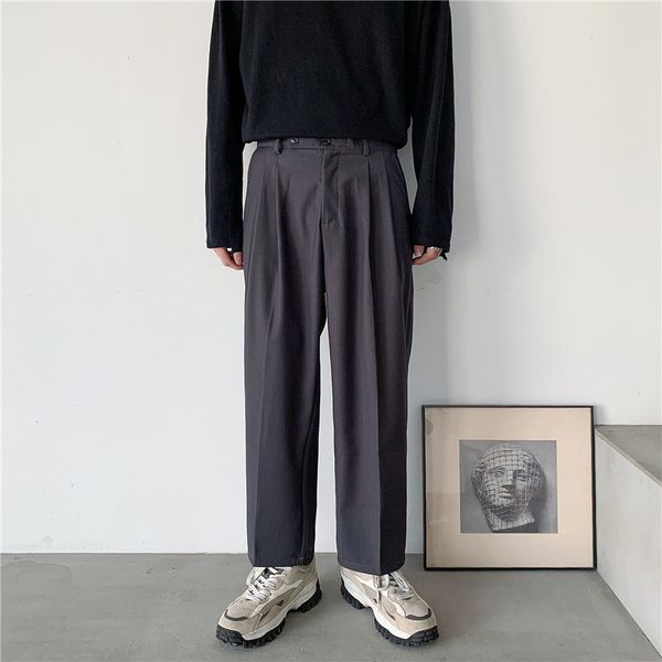 retro casual pants new straight fashion trousers joggers men korean version streetwear trend loose wide leg pants streetwear, Black
retro casual pants new straight fashion trousers joggers men korean version streetwear trend loose wide leg pants streetwear, Black