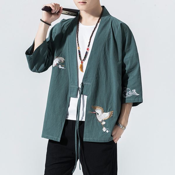 japanese-style harajuku mens shirt casual spring autumn vintage blouse men cotton embroidery camisa masculina, White;black
japanese-style harajuku mens shirt casual spring autumn vintage blouse men cotton embroidery camisa masculina, White;black