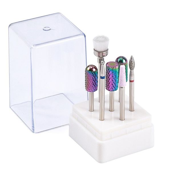 7-piece tungsten gold nail polisher drill set ptherapy nail polishing unloading sanding head electric file manicure
7-piece tungsten gold nail polisher drill set ptherapy nail polishing unloading sanding head electric file manicure
