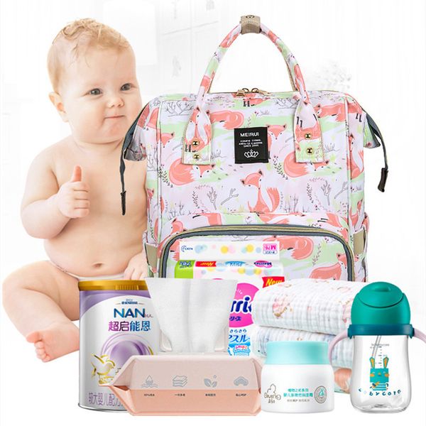 2020 Mummy Maternity Diaper Bags Waterproof Large Capacity Baby Backpack For Moms Women's Shopper Fashion Bag