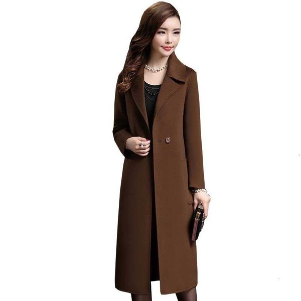 given mother one winter long wool jas women new elegant fashion kashmir jas parka plus size wool overjas ls076, Black
given mother one winter long wool jas women new elegant fashion kashmir jas parka plus size wool overjas ls076, Black