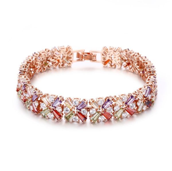2020 браслет new rose gold color джоконд циркона для женщин кристалла из многоцветного cz камни специального магазина, Black
2020 браслет new rose gold color джоконд циркона для женщин кристалла из многоцветного cz камни специального магазина, Black