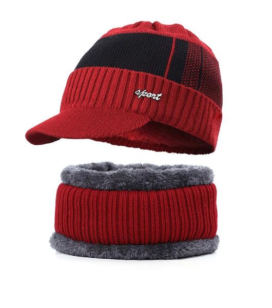men's winter warm hat knit visor beanie fleece lined beanie with brim cap, Blue;gray
men's winter warm hat knit visor beanie fleece lined beanie with brim cap, Blue;gray