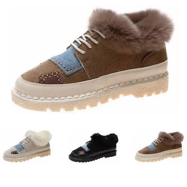 2020 whole sale drop shipping winter women snow boots colorblock patch short boots black designer outdor shoes size 35-39 one
2020 whole sale drop shipping winter women snow boots colorblock patch short boots black designer outdor shoes size 35-39 one