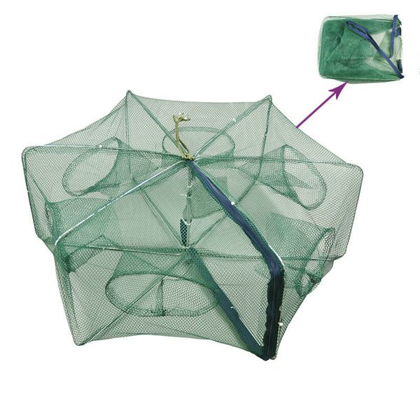 automatic folded fishing net 6-16 holes trap for fish holes cast folding strengthened nylon fishing network crayfish catcher
automatic folded fishing net 6-16 holes trap for fish holes cast folding strengthened nylon fishing network crayfish catcher