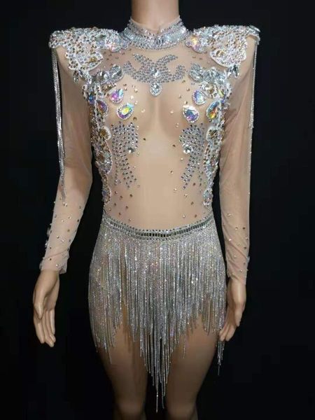 rhinestone bodysuit one piece tassel epaulette jumpsuit women singer outfit stage wear birthday celebrate bar nightclub outfit, Black;red
rhinestone bodysuit one piece tassel epaulette jumpsuit women singer outfit stage wear birthday celebrate bar nightclub outfit, Black;red