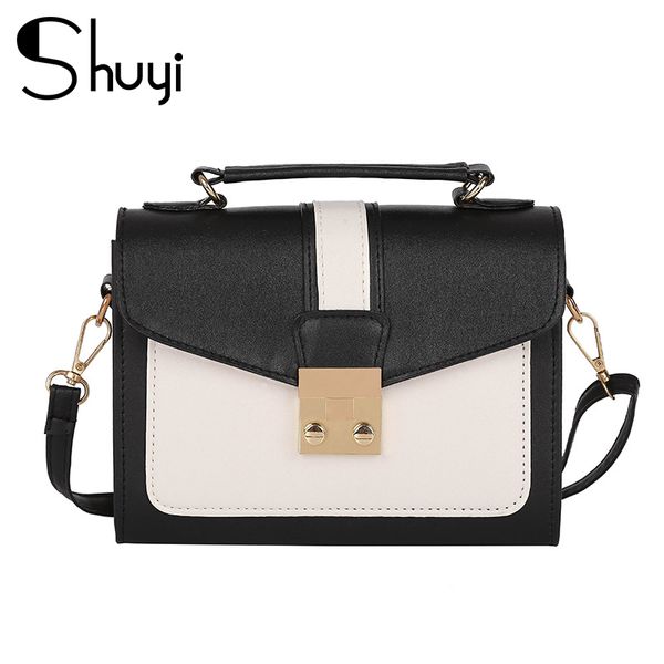 shuyi women handbag woman sling black female fashion hit color mini bag shoulder pu leather messenger satchel tote crossbody bag
shuyi women handbag woman sling black female fashion hit color mini bag shoulder pu leather messenger satchel tote crossbody bag